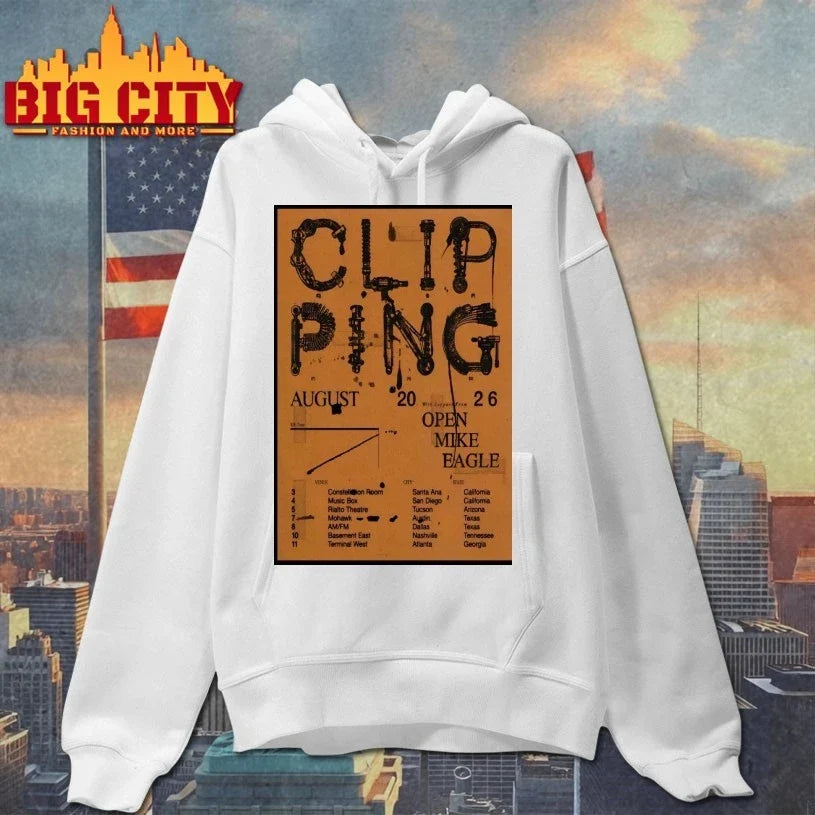 Original Clipping August 2026 Tour Poster T-Shirt