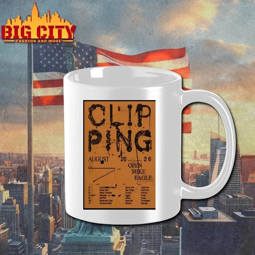 Original Clipping August 2026 Tour Poster T-Shirt