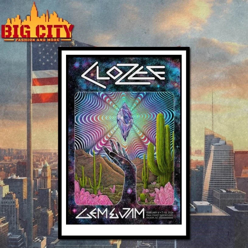 Original CloZee Event Tucson AZ On Feb 6-8 2026 Poster T-Shirt