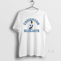 Original Creighton Bluejays Ncaa Billy Bluejay Wordmark Curved T-Shirts