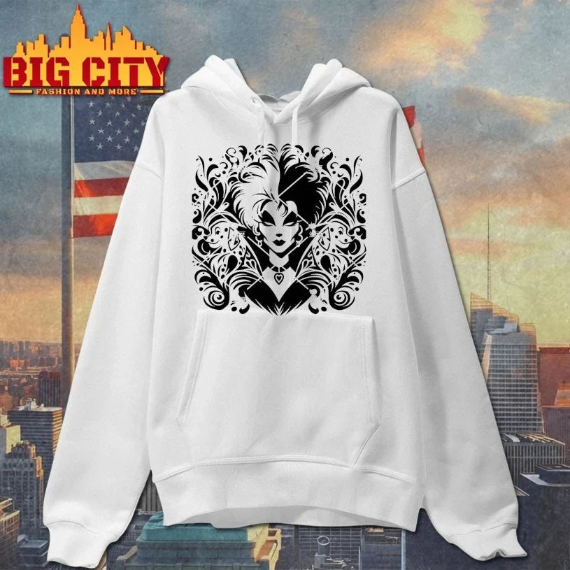 Original Cruella De Vil Villains Mandala Zentangle T-Shirt