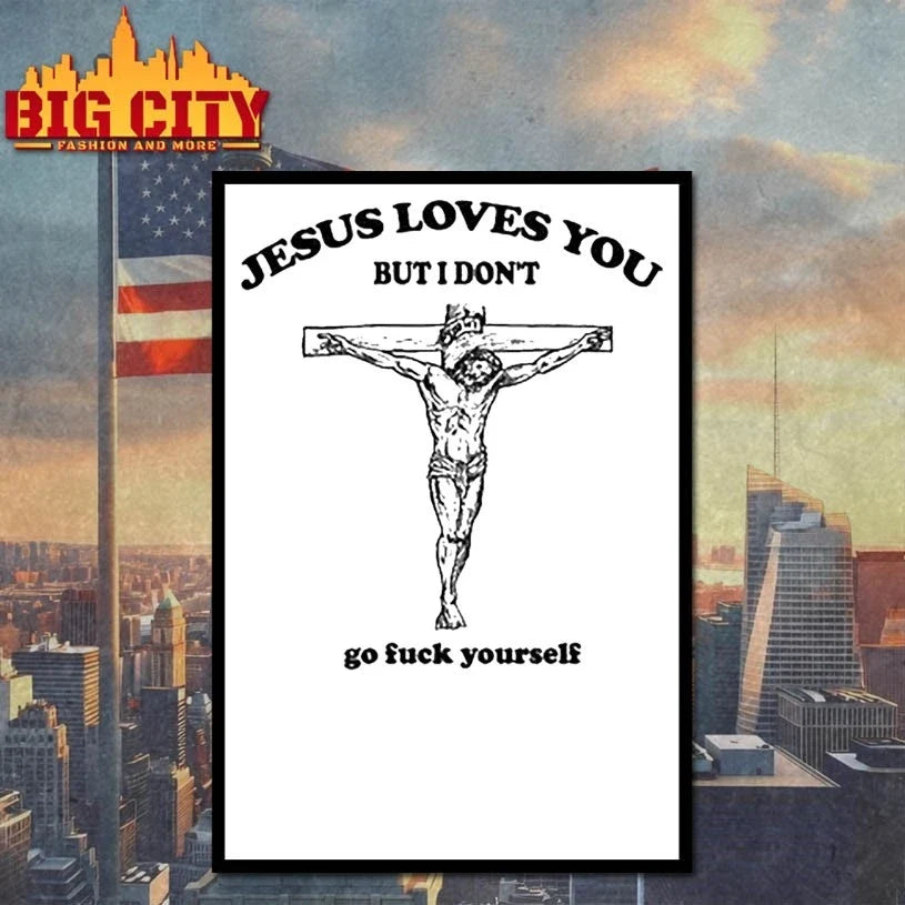 Original Future Jesus loves You but i don’t go fuck Yourself shirt