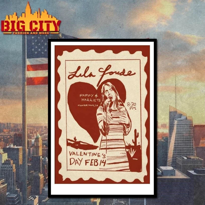 Original Ila Forde Pioneertown CA On Feb 14 2026 Tour Poster T-Shirt