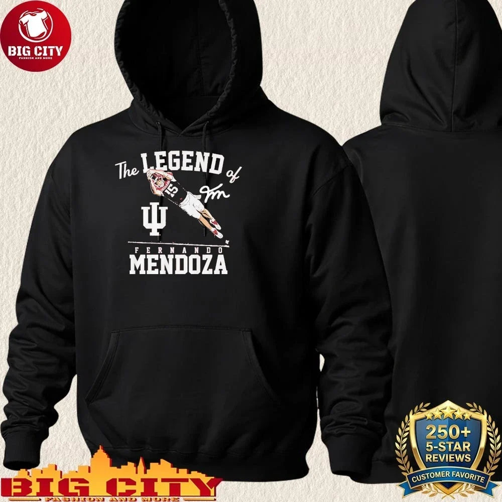 Original Indiana Football The Legend Of Fernando Mendoza signature shirt