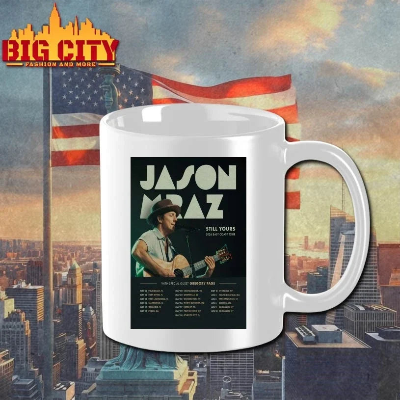 Original Jason Mraz East Coast Tour 26 Poster T-Shirt