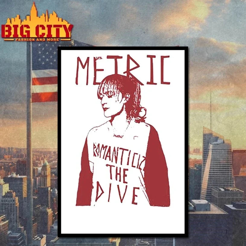 Original Metric Romanticize The Dive T-Shirt