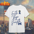 Original Michigan Basketball Faith Hope Strength T-Shirt