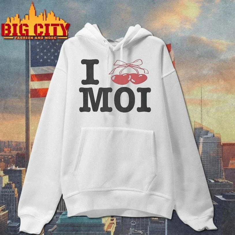 Original Millie Bobby Brown Wearing I Love Moi Cherry T-Shirt
