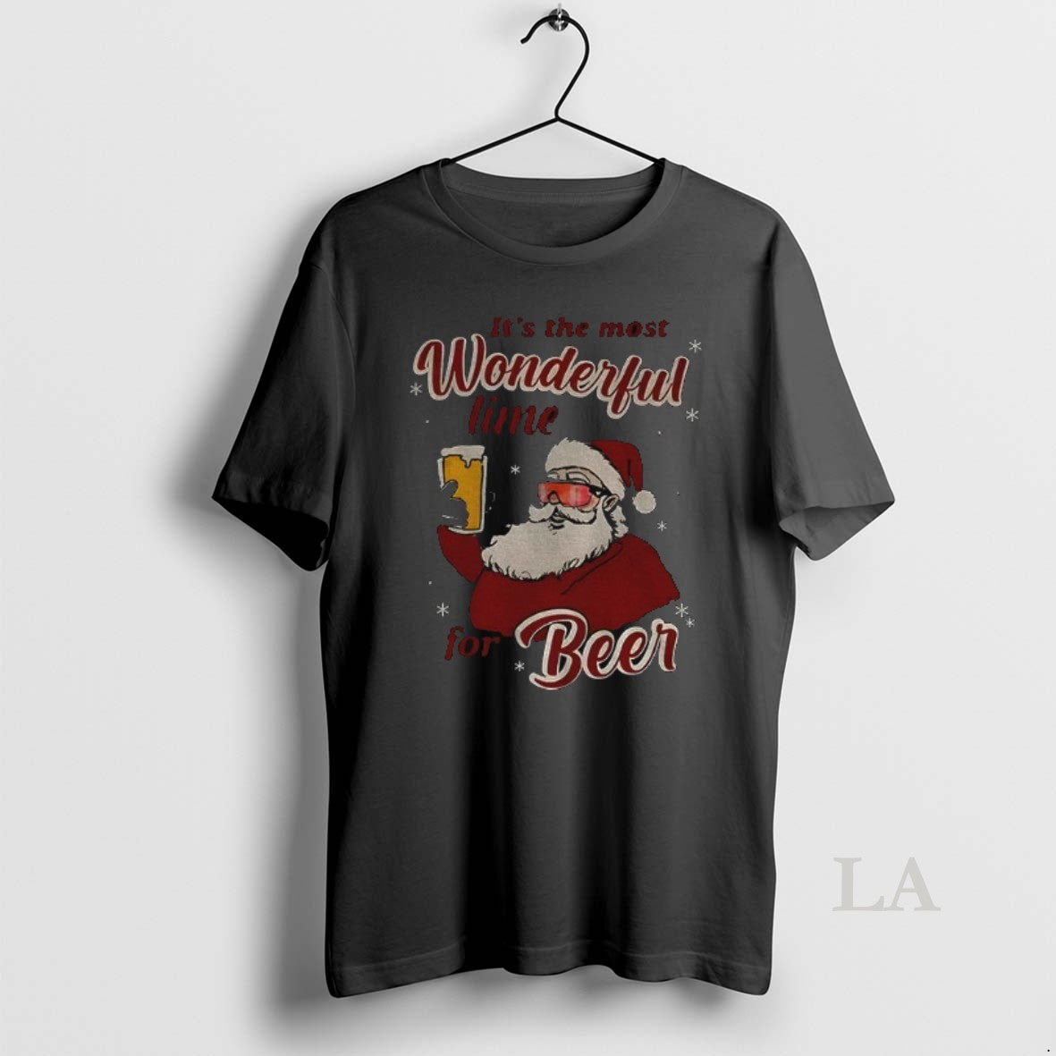 Original Santa Claus Most Time Beer T-Shirts