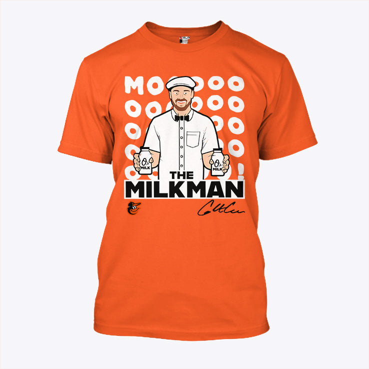 Orioles Colton Cowser The Milkman T Shirt