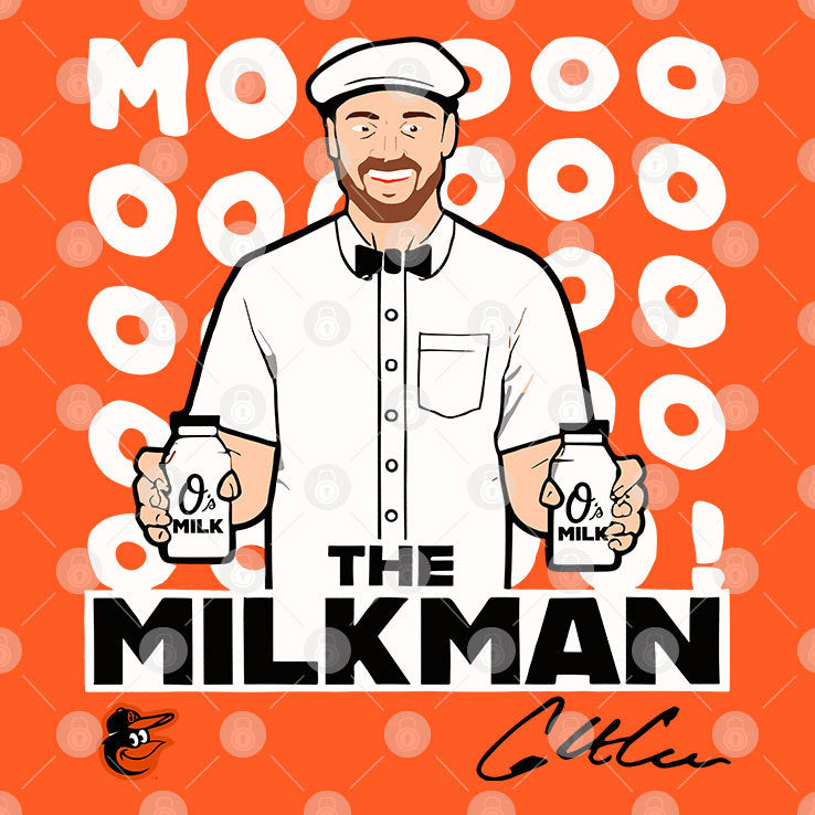 Orioles Colton Cowser The Milkman T Shirt