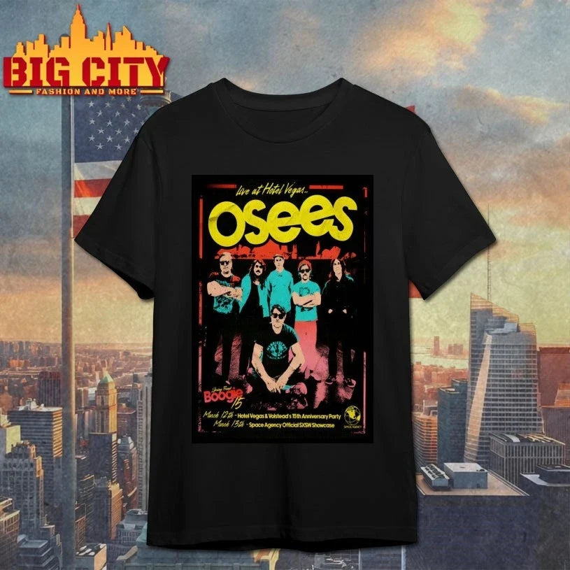 Osees SXSW Hotel Vegas Austin TX Mar 13 2026 Poster t-shirt