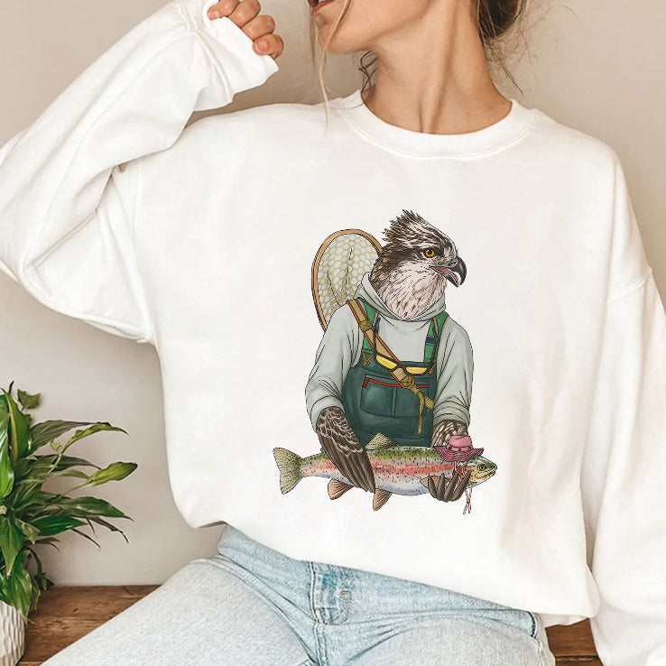 Osprey Fishing Trout T Shirt