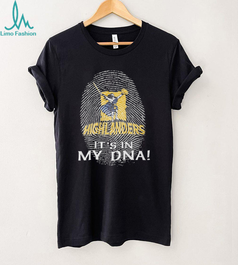 Otago Highlanders Rugby “It’s In My DNA” Fingerprint Warrior T Shirt