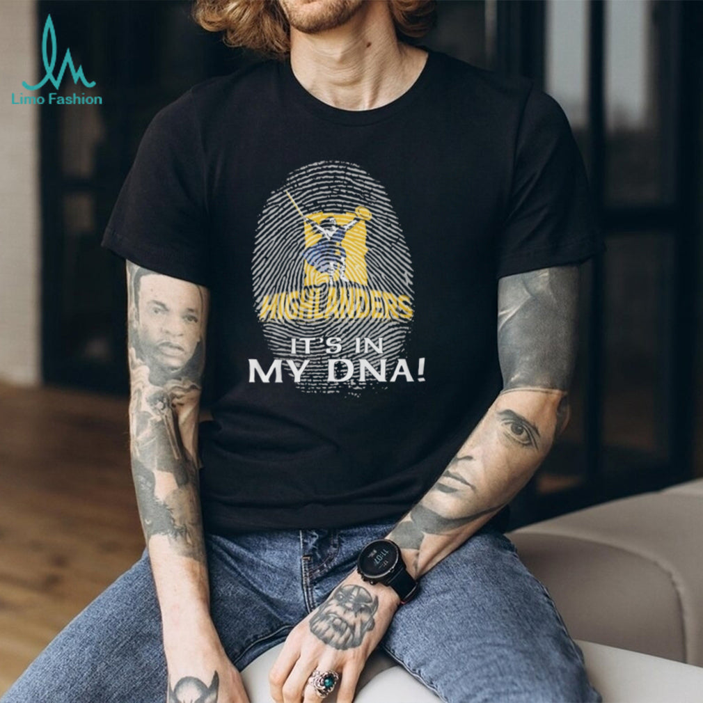 Otago Highlanders Rugby “It’s In My DNA” Fingerprint Warrior T Shirt