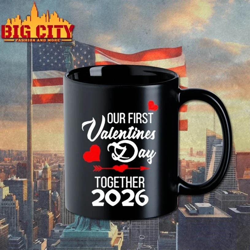 Our First Valentine day together 2026 t-shirt