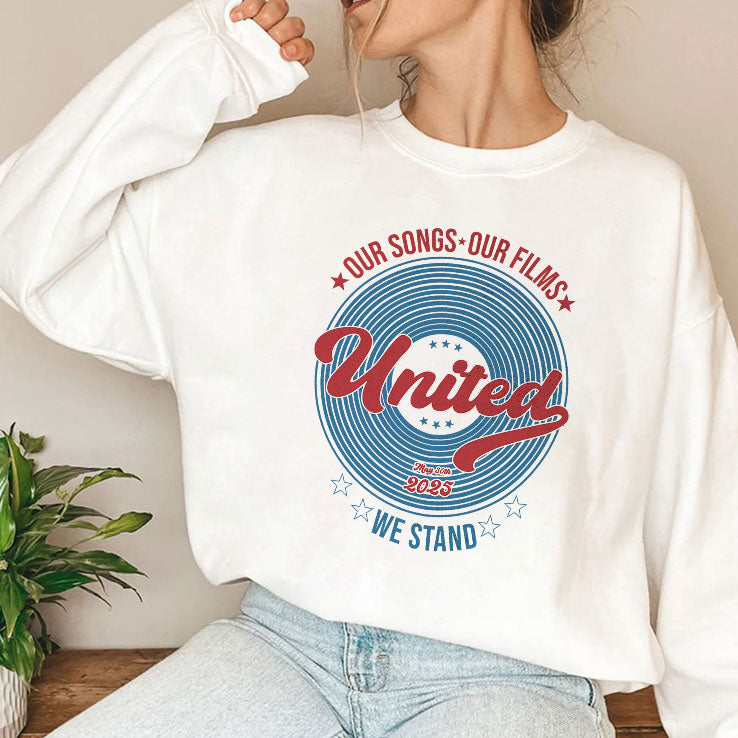 Our Songs Our Films United We Stand May 30th 2025 T Shirt
