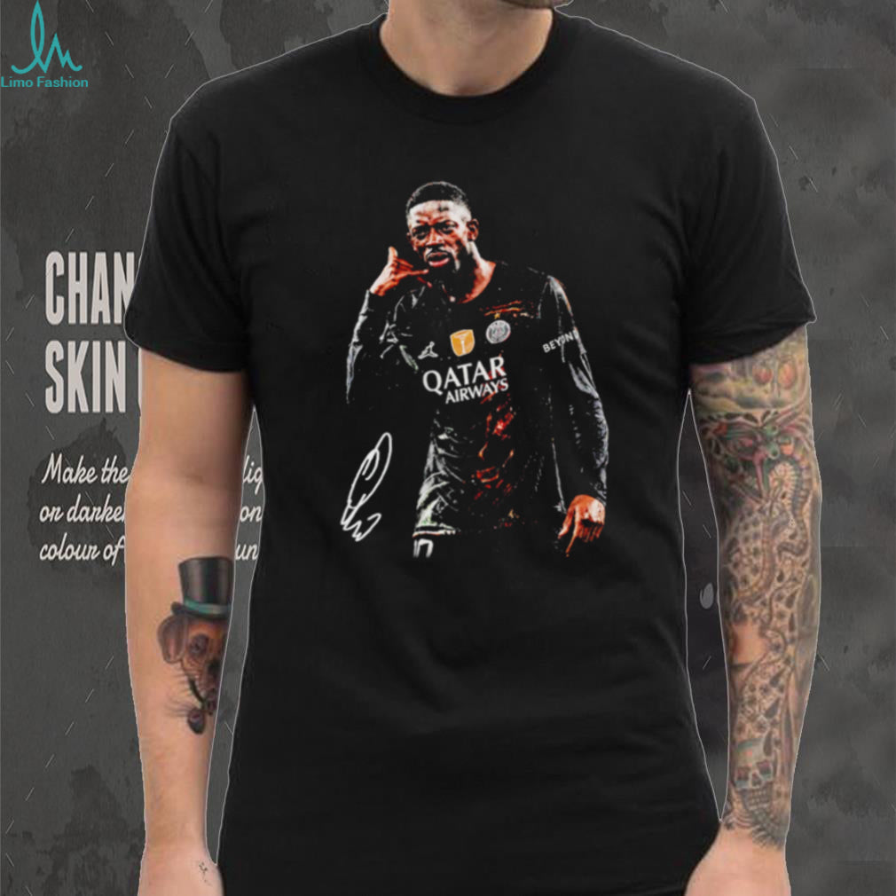 Ousmane Dembele Paris Saint Germain Champions Dialed In shirt