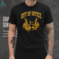 Out of Office Wizard Magic Fantasy Art Funny Graphic Black T Shirt