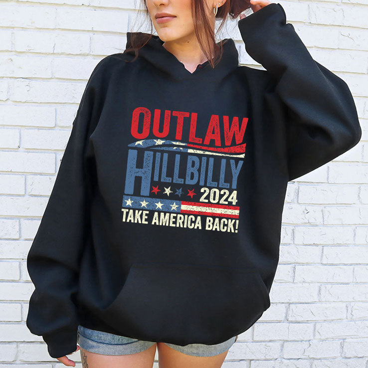 Outlaw Hillbilly Take America Back 2024 Shirt
