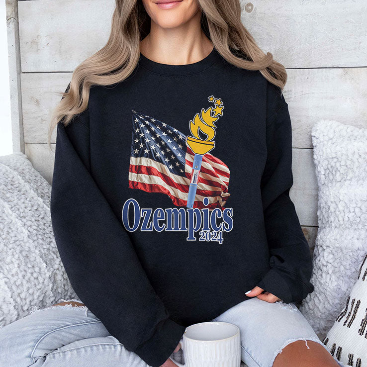 Ozempics 2024 Funny Olympics T Shirt