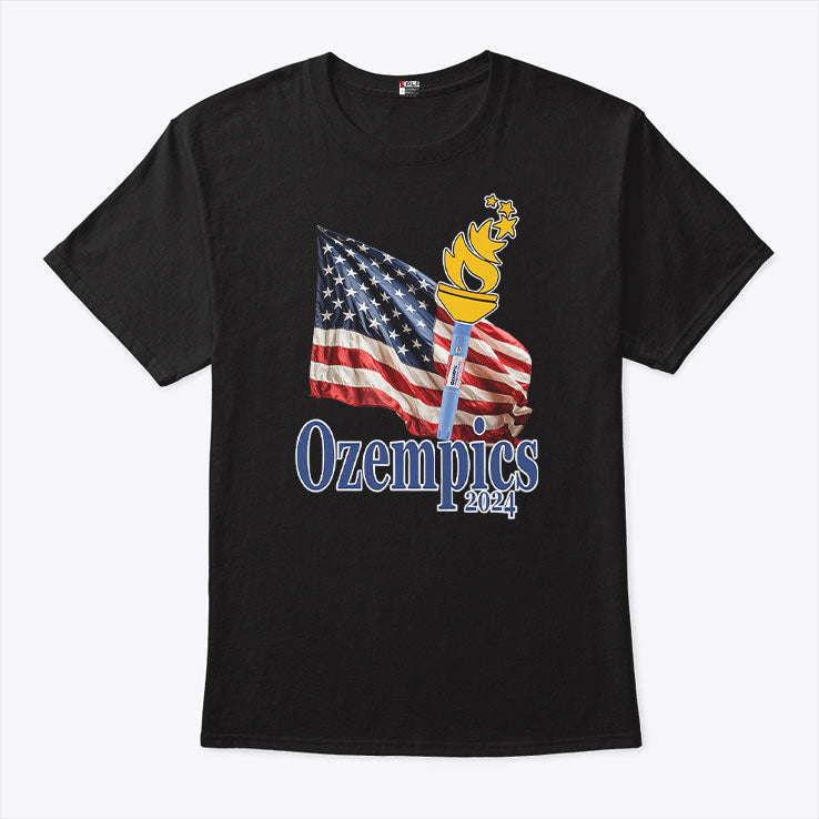 Ozempics 2024 Funny Olympics T Shirt