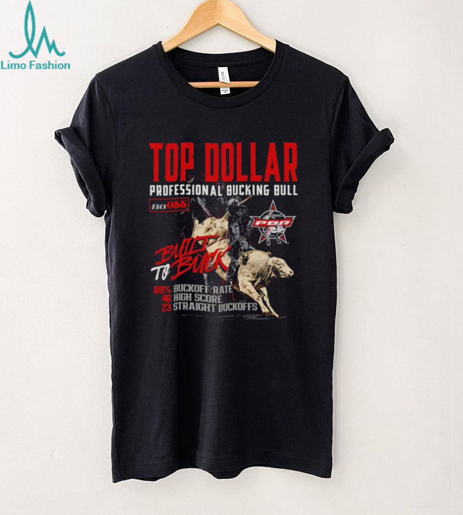 PBR Top Dollar #955 Professional Bucking Bull Built To Buck Graphic T Shirt