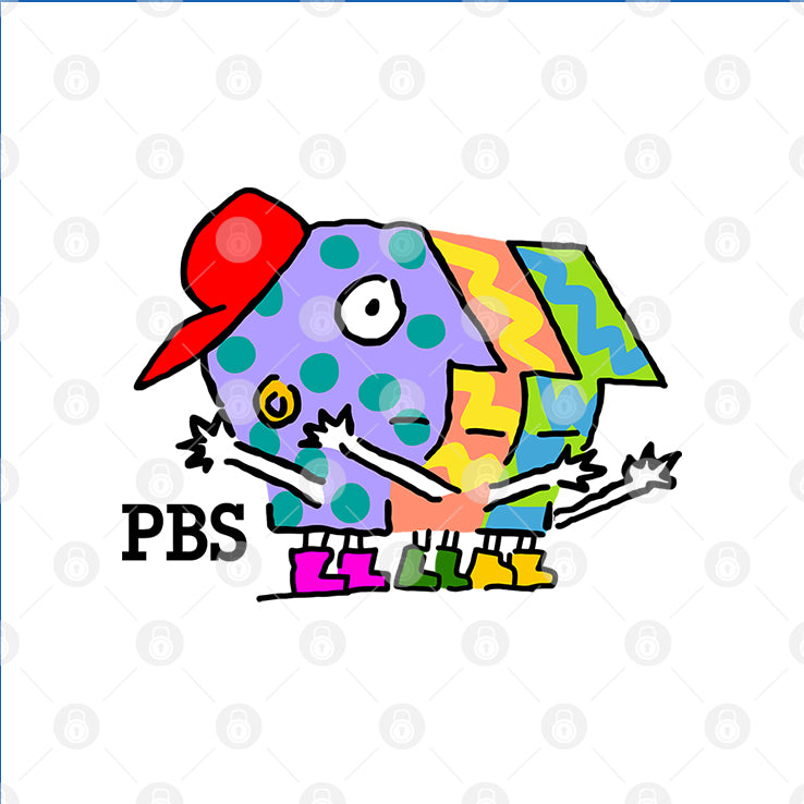 PBS Cartoon Character T Shirt