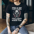 PTSD Is Not A Sign Of Weakness Patriotic Eagle Military Veteran T shirt