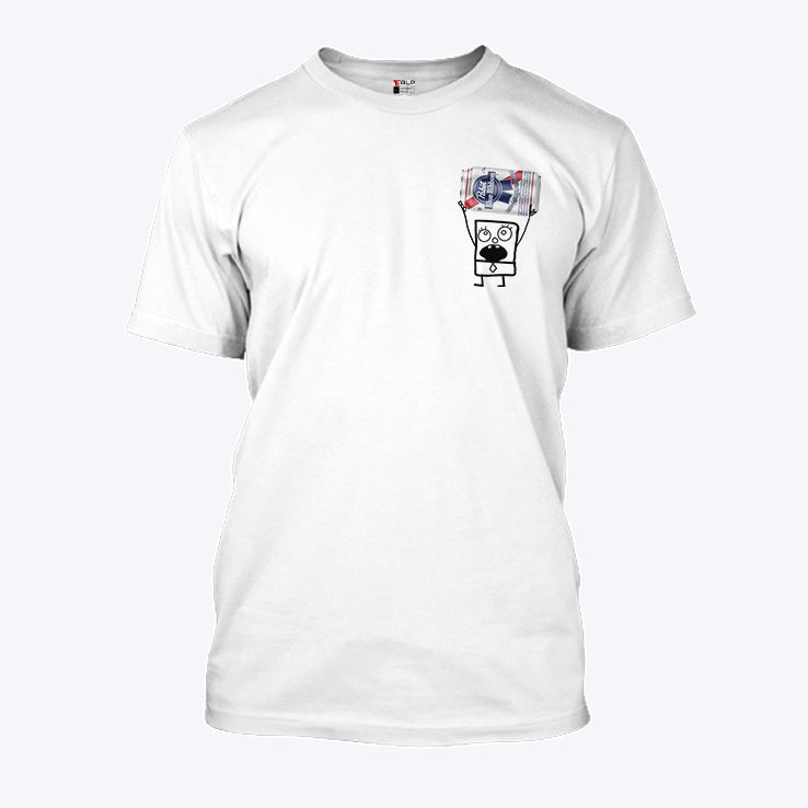 Pabst Blue Ribbon Doodlebob T Shirt