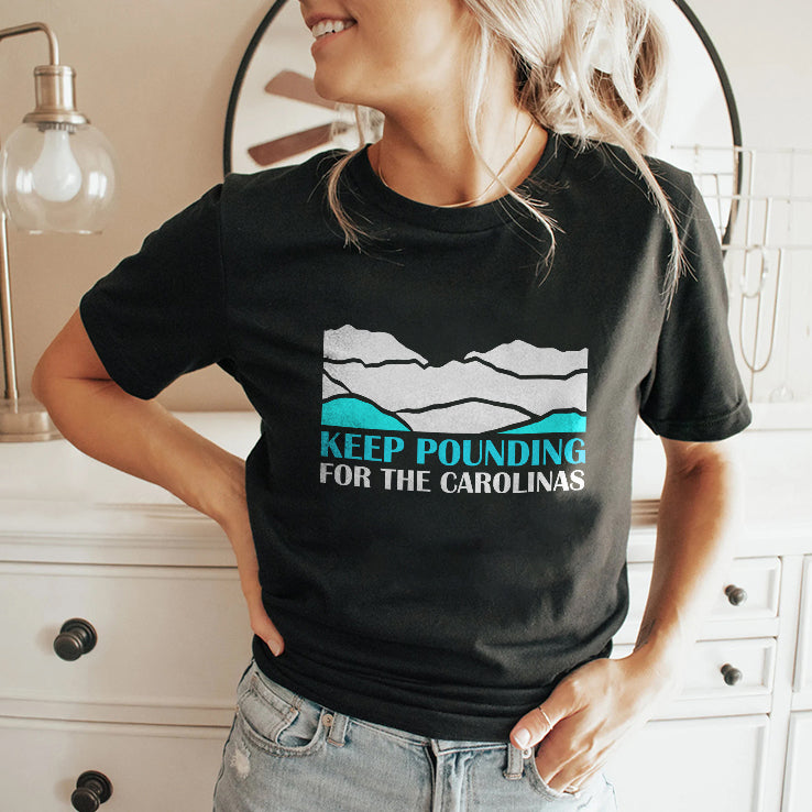 Panthers Keep Pounding For The Carolinas Shirt