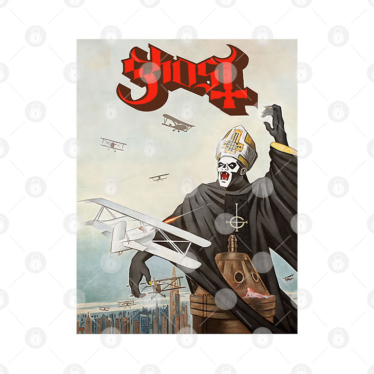 Papa Emeritus Ghost Majesty T Shirt