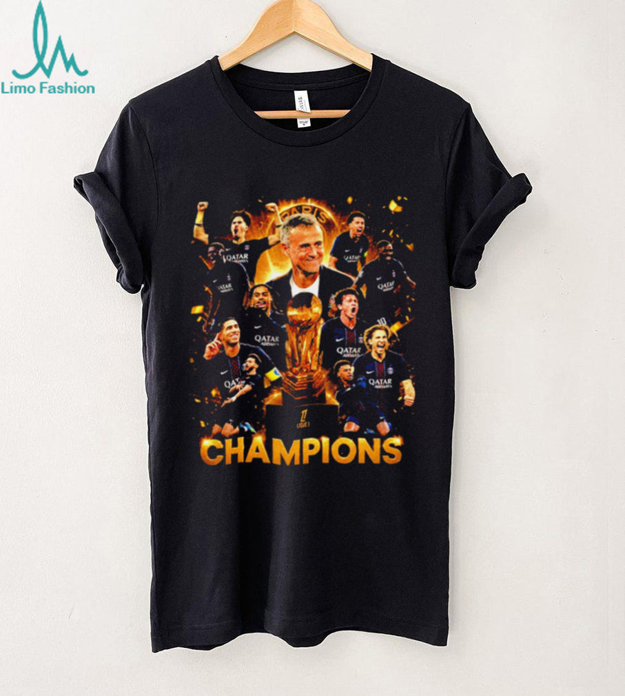 Paris Saint Germain 2026 Uefa League Champions Psg 14Th Ligue 1 Title shirt