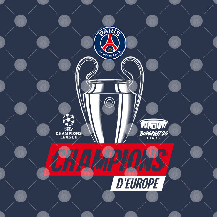 Paris Saint-Germain D’Europe UEFA Champions League Winner Shirt