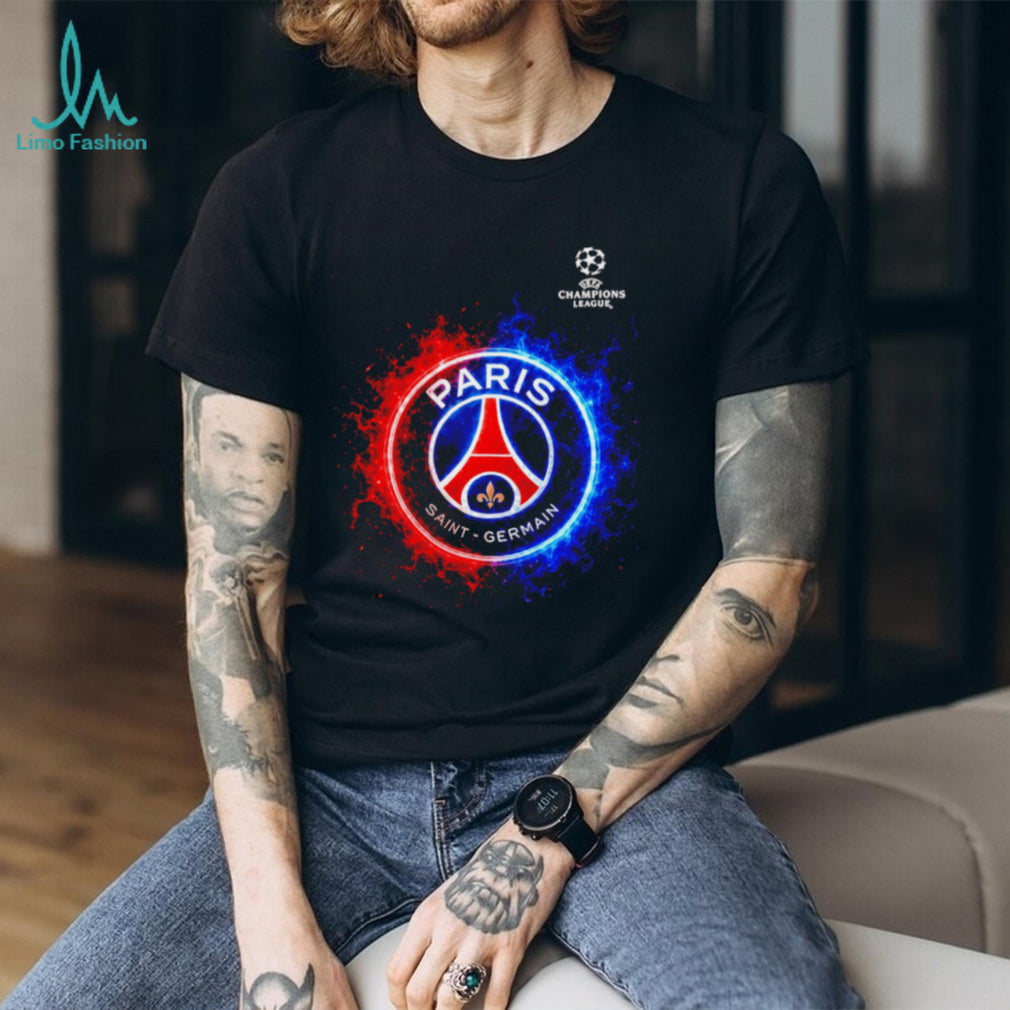 Paris Saint Germain FC UEFA Champions League 2025 26 Champions logo shirt
