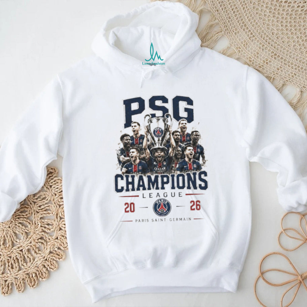Paris Saint Germain UCL Champions Football PSG Trophy shirt