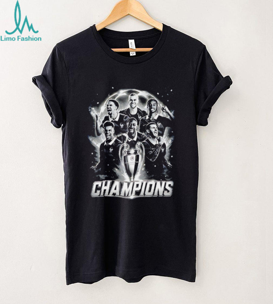 Paris Saint Germain UEFA Champions League victory shirt
