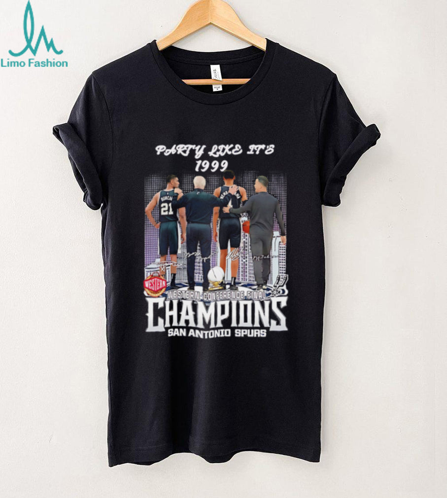 Party Like It’s 1999 San Antonio Spurs Western Conference Champions shirt