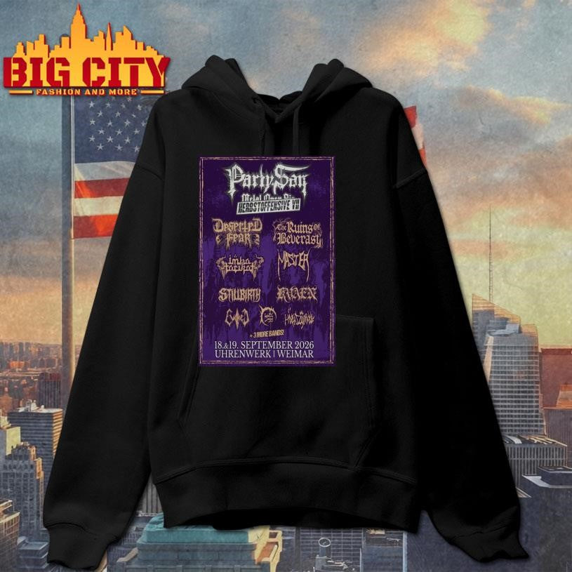 Party San Herbstoffensive VII September 18-19 2026 Concert Poster Shirt