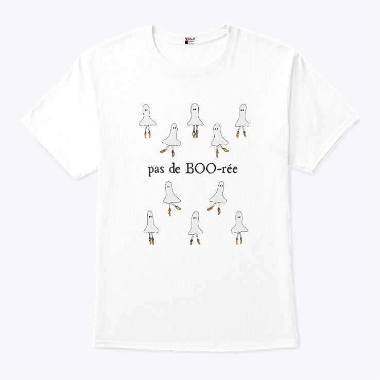 Pas De BOO-rée Ballet Dancer Spooky Halloween Shirt