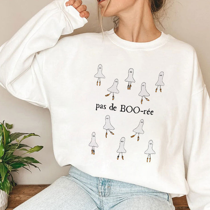 Pas De BOO-rée Ballet Dancer Spooky Halloween Shirt
