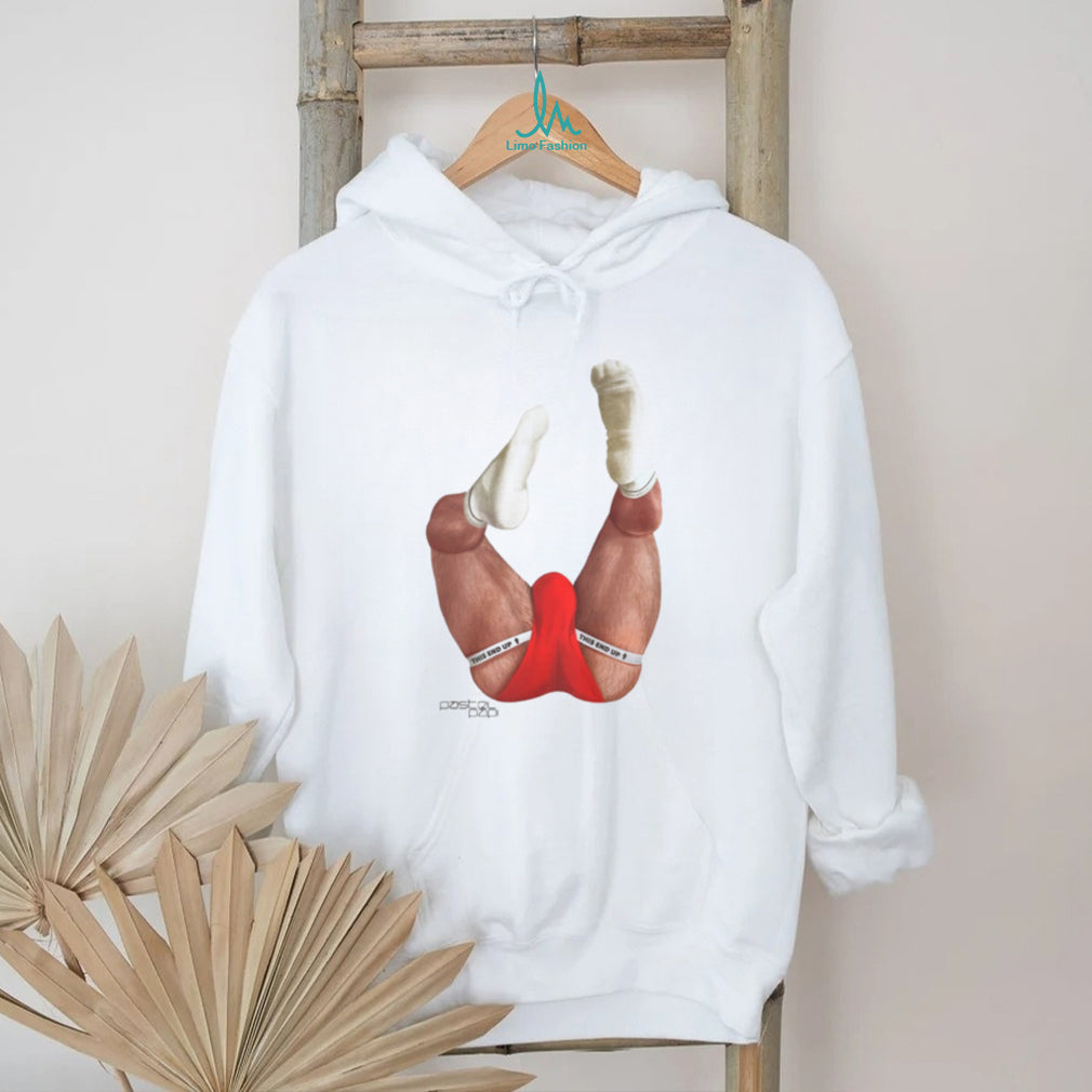Pastel Papi Funny This End Up Red Briefs Graphic T Shirt