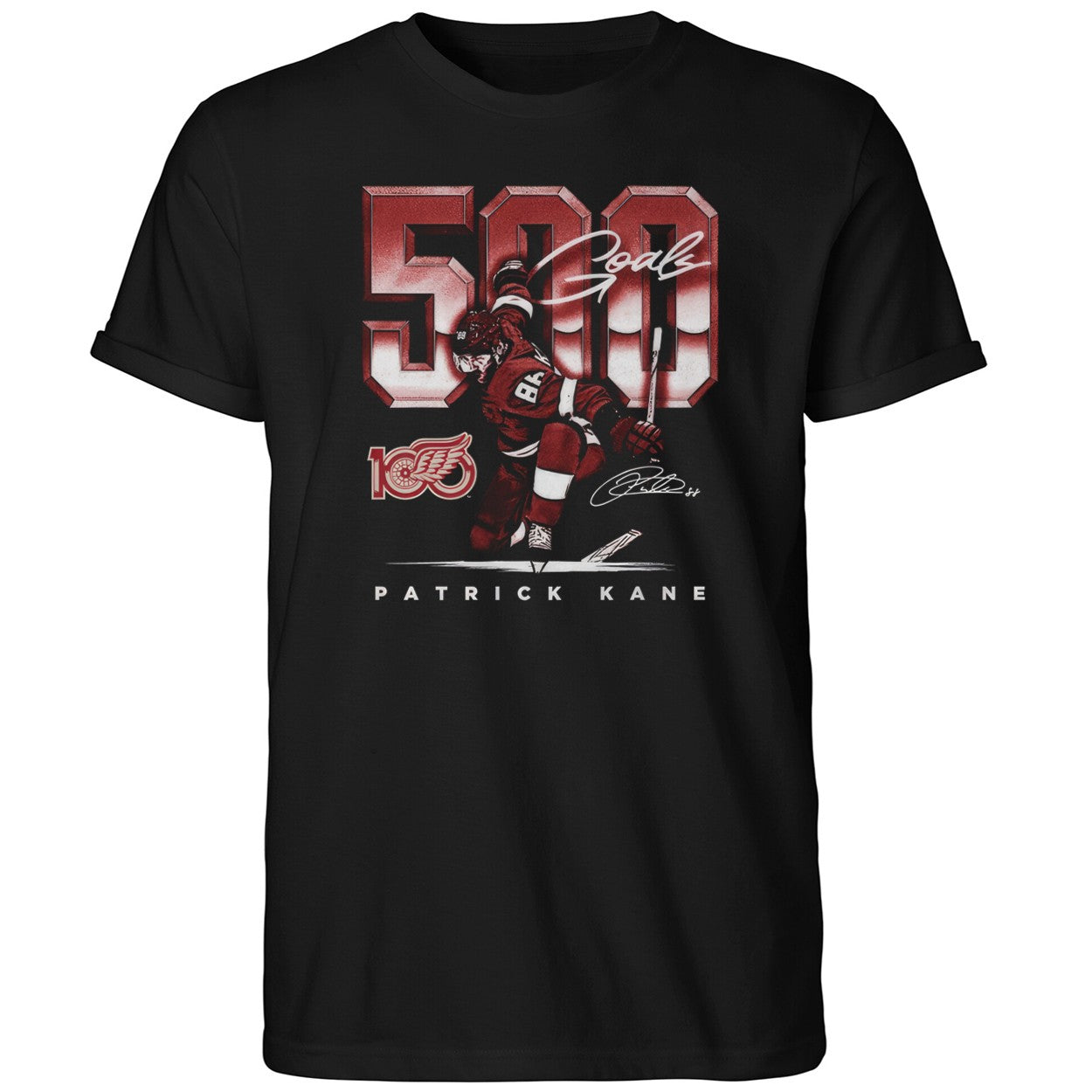 Patrick Kane 500th Goal Detroit Red Wings Shirt