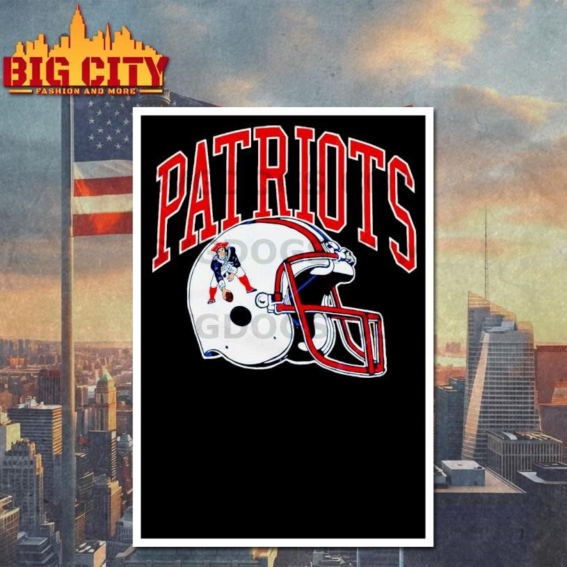 Patriots Helmet Football Shirt