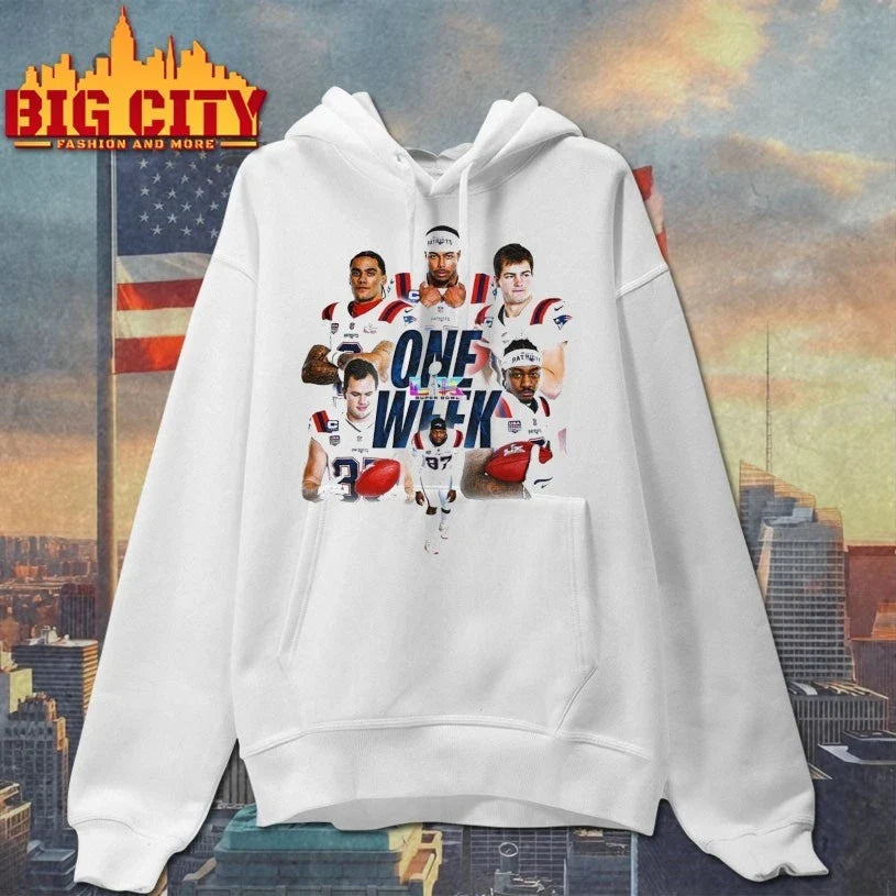 Patriots One Week SB LX t-shirt