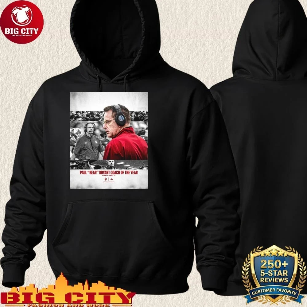 Paul Bear Bryant Coach Of The Year Curt Cignetti Shirt