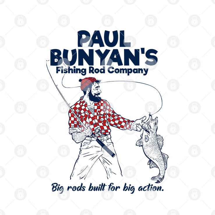 Paul Bunyan’s Fishing Rod Company T Shirt