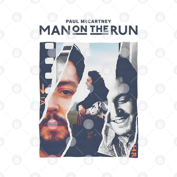 Paul McCartney Man On The Run Tee Shirt