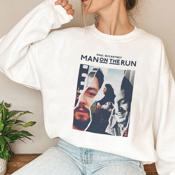 Paul McCartney Man On The Run Tee Shirt