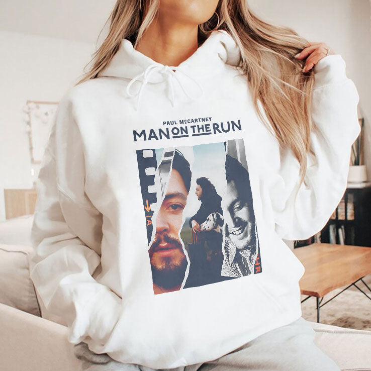 Paul McCartney Man On The Run Tee Shirt